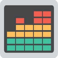 Typing Blocks game screenshot